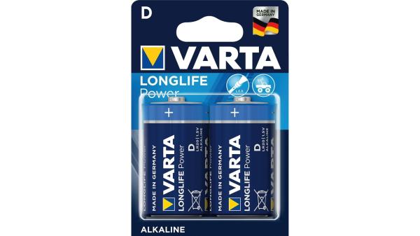 Varta Longlife Power - High Energy   silber, blau