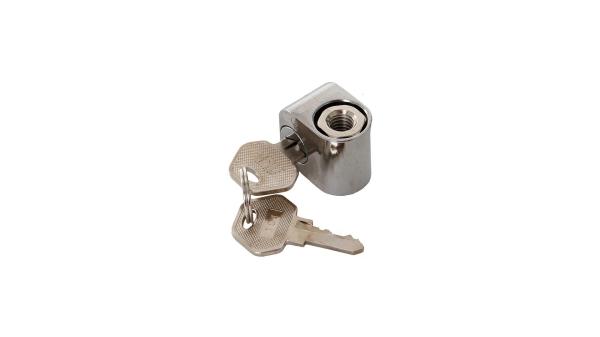 Thule Schloss  1 1/8"-1,5" tapered silber
