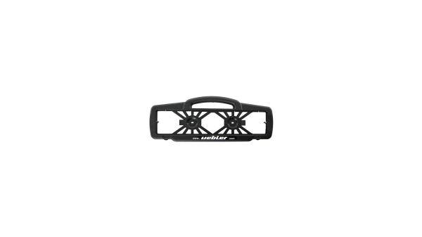 Uebler Kennzeichenhalterung  Unisize schwarz