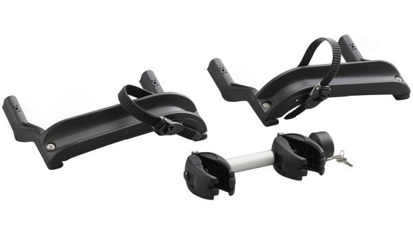 Uebler Erweiterungsschiene  Unisize schwarz, silber