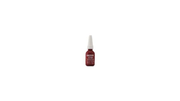Loctite 2701  M5 rot, wei&szlig;
