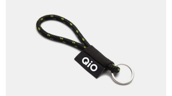 QIO Schl&uuml;sselanh&auml;nger  XXL schwarz, gr&uuml;n