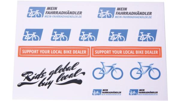  MFH  M wei&szlig;, blau, rot