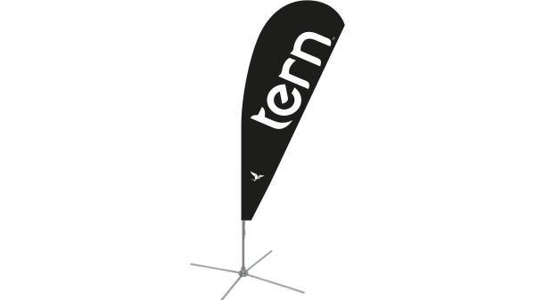 Tern Beachflag  3XL schwarz, wei&szlig;