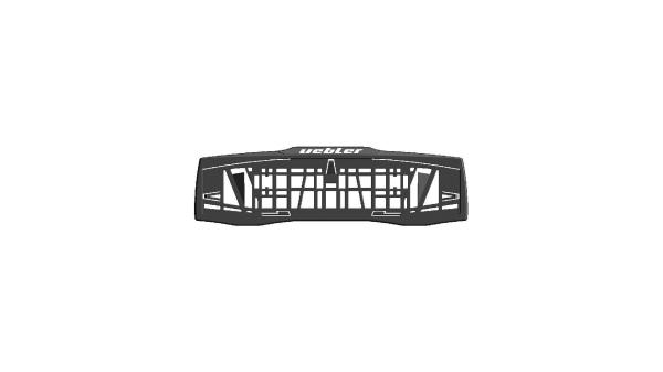 Uebler Kennzeichenhalterung  Unisize schwarz