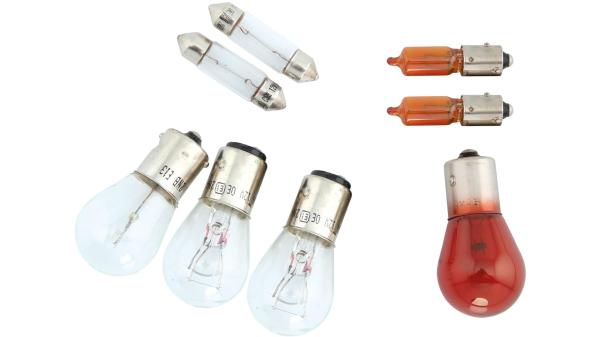 Uebler Gl&uuml;hlampe  Unisize rot, transparent