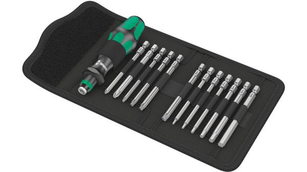 Wera Bicycle Set 2  M5 schwarz, gr&uuml;n, silber