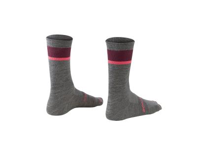 Bontrager Socke Bontrager Race Crew Wool XL (46-48) Grey/Mul Produktbild 1