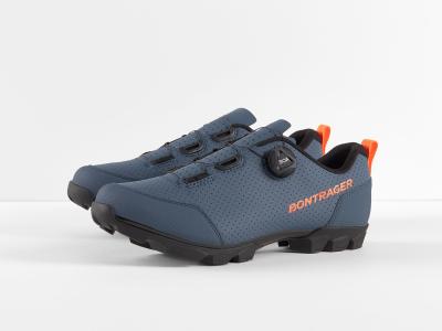 Bontrager Schuh Bontrager Evoke 44 Battleship Blue/Radioacti Produktbild 3