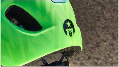Bontrager Helm Bontrager Little Dipper Radioactive Green/YL Produktbild 9