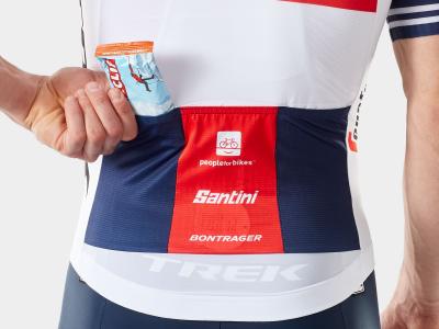 Santini Trikot Santini Trek-Segafredo Team XXL White/Blue Produktbild 2