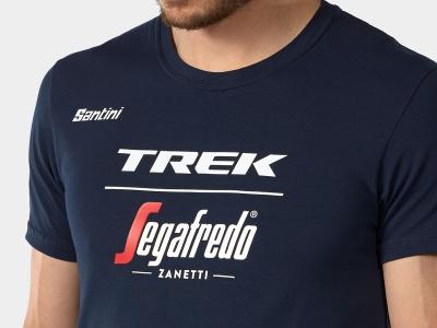 Santini Oberteil Santini Trek-Segafredo T-Shirt S Dark Blu Produktbild 2
