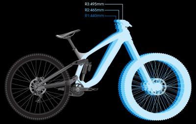 Trek Session Al F/S R1 Deep Dark Blue to Alpine Blue Fa Produktbild 4