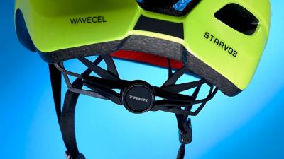 Trek Helm Trek Starvos WaveCel S Radioactive Yellow CE Produktbild 9