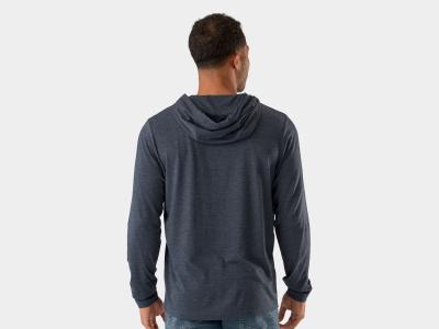 Trek Shirt Trek Bicycle Co Langarm-Hoodie S Heather Nav Produktbild 1