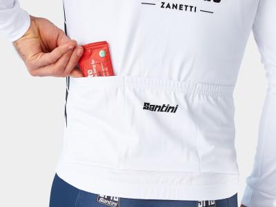 Santini Trikot Santini Trek-Segafredo Race Langarm M White Produktbild 2