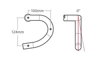 Bontrager Bar Bontrager PRO VR-C Road 31.8mm Clamp 38cm Carb Produktbild 3