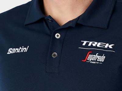 Santini Shirt Santini Trek-Segafredo Polo Men's XXL Navy Produktbild 2