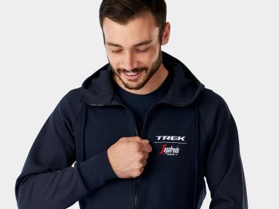 Santini Jacke Santini Trek-Segafredo Hoodie XXL Dark Blue Produktbild 2
