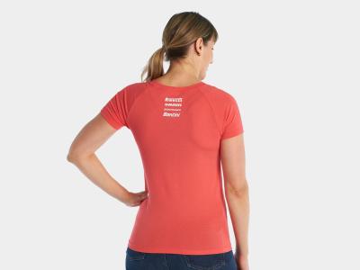 Santini Oberteil Santini Trek-Segafredo T-Shirt Wmn XS Rad Produktbild 1