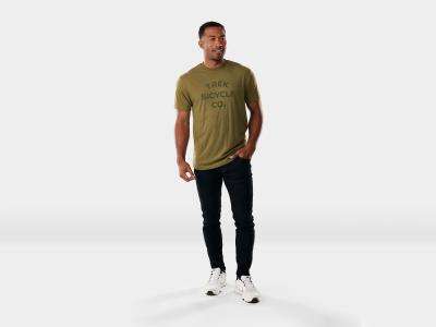 Trek Oberteil Trek Bicycle Tonal T-Shirt M Olive Produktbild 2