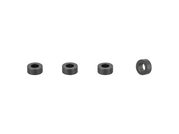 Trek Fastener Trek OD:12mm ID:6.4mm H:5mm Alu 4/Set Bla