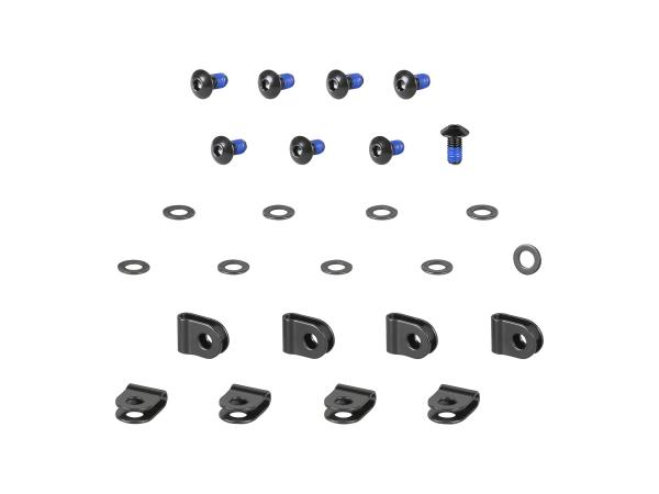 Trek Fastener Trek Fetch+ 2 Foot Guard Mounting Kit Bla