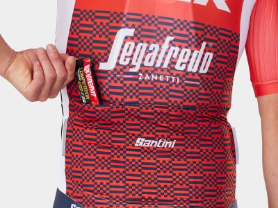 Santini Trikot Santini Trek-Segafredo Team M White/Red Produktbild 2