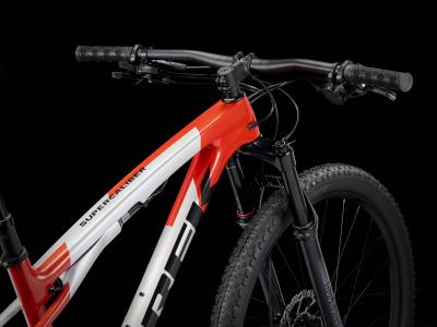 Trek Supercaliber SL 9.6 XL Lunar Silver/Lava Red Produktbild 2