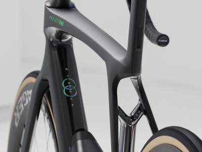 Trek MADONE SLR 8 AXS L Matte Carbon Smoke/Prismatic Pe Produktbild 3