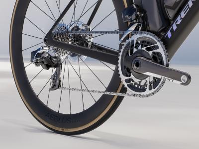 Trek MADONE SLR 8 AXS L Matte Carbon Smoke/Prismatic Pe Produktbild 5