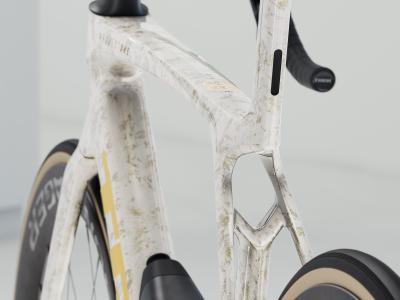 Trek MADONE SLR 8 AXS S Era White/Supernova Marble Produktbild 3