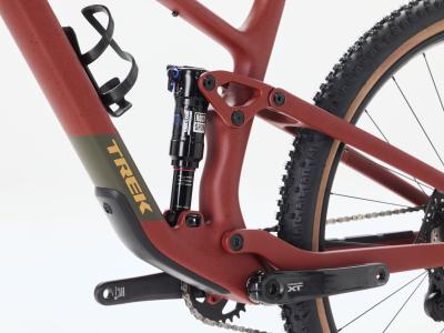 Trek Top Fuel 9.8 S 27.5 Matte Sedona Red/ Pennyflake Produktbild 4
