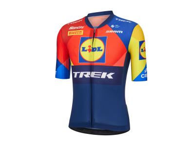 Santini Trikot Santini Trek Team XS Blue/Yellow Produktbild 2