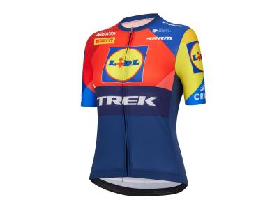 Santini Trikot Santini Trek Replica Women XL Blue/Yellow Produktbild 2