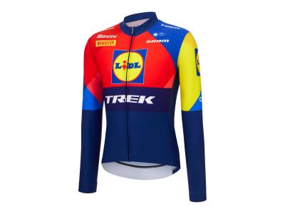 Santini Trikot Santini Trek Race Langarm L Blue/Yellow Produktbild 2