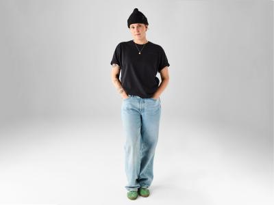 Trek Shirt Trek Monochromatic Logo M Black/Black Produktbild 2