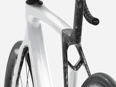 Trek Madone SL 5 XS Gloss Crystal White/Matte Deep Smok Produktbild 3