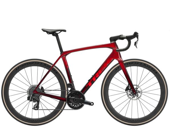 Trek Domane SLR 7 AXS 62 Metallic Red Smoke to Red Carb
