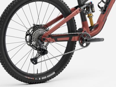 Trek Fuel EX 9 XT S Matte Sedona Red/Pennyflake Splatte Produktbild 3