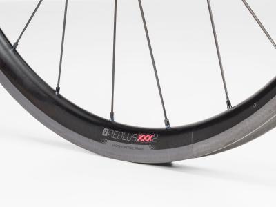 Bontrager Vorderrad Bontrager Aeolus XXX 2 Tubular Black/Red Produktbild 3
