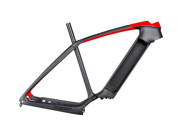 Trek Domane + F/S 58 Matte Black/Gloss Red
