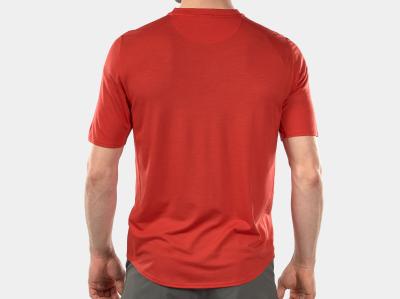 Bontrager Shirt Bontrager Adventure Henley Large Mars Red Produktbild 1