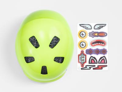 Bontrager Helm Bontrager Jet WaveCel Child Vis Green/Royal C Produktbild 5