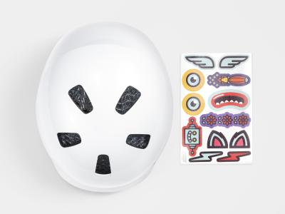 Bontrager Helm Bontrager Jet WaveCel Youth White/Azure CE Produktbild 5