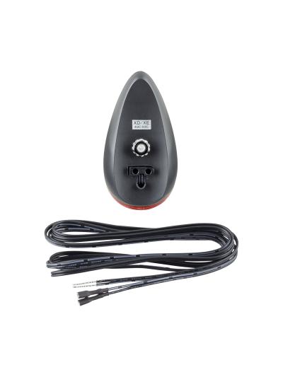 Spanninga Light Spanninga Nr.9 XD Dynamo Black/Red Rear Produktbild 1