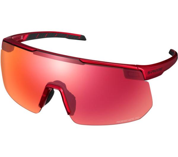 SHIMANO S-PHYRE 2 METALLIC RED RIDESCAPE ROAD