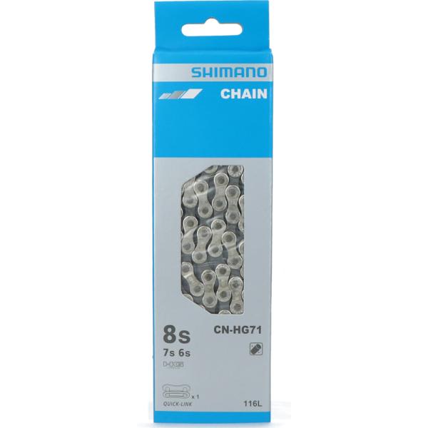 SHIMANO Kette CN-HG71 6-/7-/8-fach 116 Glieder