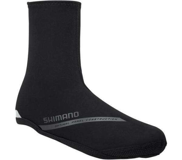 SHIMANO DUAL SOFT SHELL SHOE COVER  BLACK  S (SHOE SIZE 37-39)