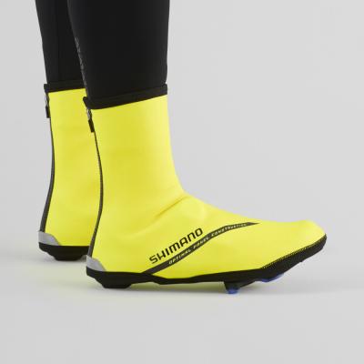SHIMANO DUAL CR SHOE COVER  NEON YELLOW  S (SHOE SIZE 37-39) Produktbild 4